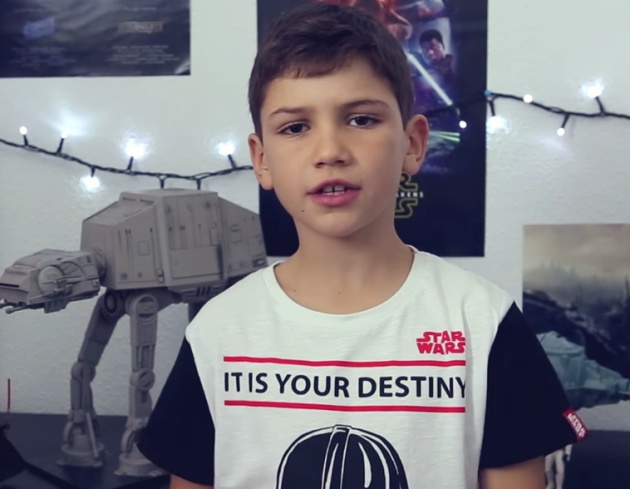 Vídeo: Obi-Juan: el hijo de un fan de Star Wars que odia 