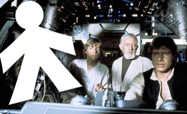 Esta es la imagen con la que Fundeu ha ilustrado su inocentada. Recuerda: Han Solo no lleva tilde. 