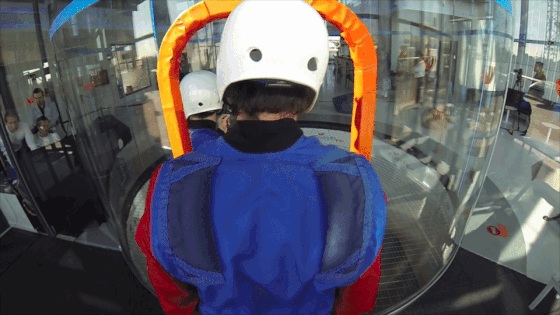 Así es aprender a volar