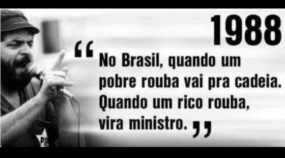 La frase sobre corrupción de Lula que se ha vuelto en su 