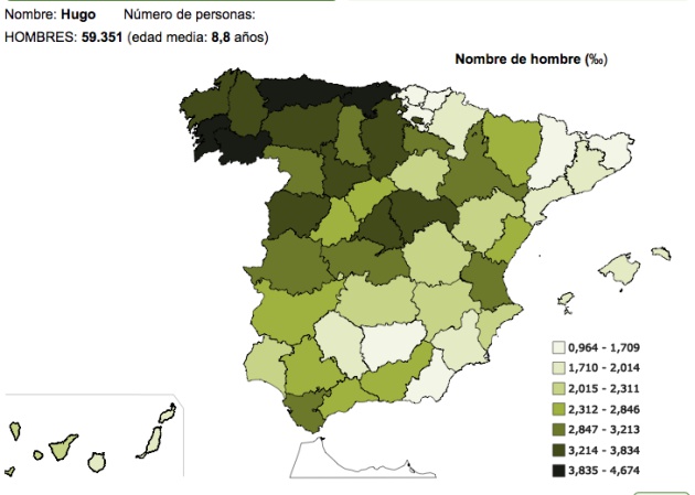 Descubre cuántas personas se llaman o apellidan como tú en España
