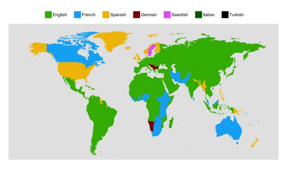 Asi Es El Mapa Del Mundo Segun Los Idiomas Que Estudiamos Verne El Pais