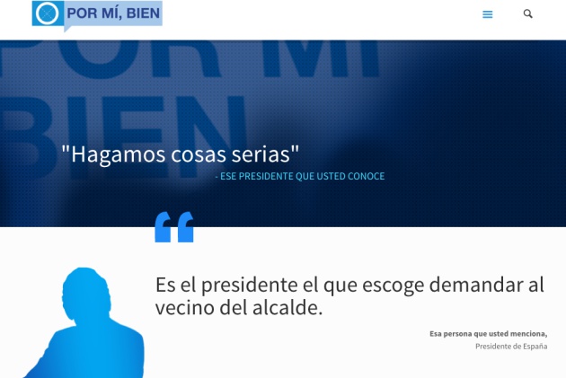 Imagen de la nueva web de &#039;El Mundo Today&#039;