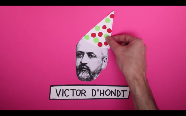 Aquí Victor D'Hondt, el creador del sistema de recuento que lleva su nombre