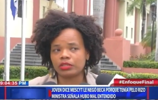 Nicky González dijo en entrevista con los medios locales que su intención es visibilizar la situación del racismo en República Dominicana.