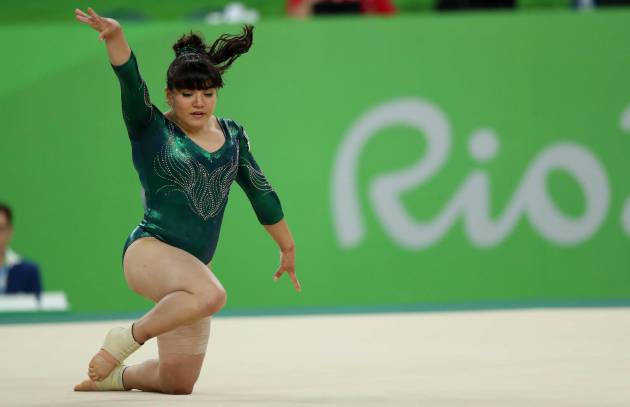 La atleta de M&eacute;xico Alexa Moreno en el clasificatorio de gimnasia art&iacute;stica durante los Juegos Ol&iacute;mpicos el 7 de agosto de 2016. 