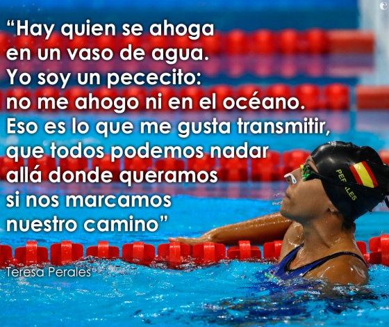 10 frases que resumen la filosofía de vida de la nadadora Teresa Perales |  Verne EL PAÍS