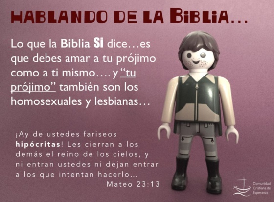La cuenta en Facebook que responde con pasajes de la Biblia a los que  protestan contra la homosexualidad | Verne México EL PAÍS