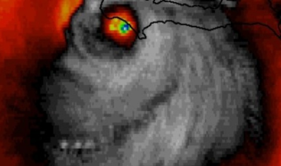 La Foto Del Huracán Matthew Con Forma De Calavera Verne El PaÍs