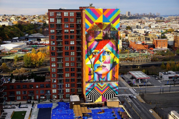 Graffiti en Nueva Jersey (EE.UU). Eduardo Kobra EFE