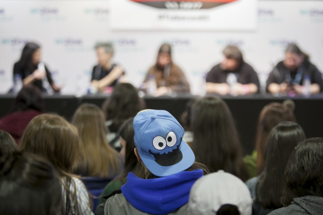 Jóvenes asistiendo al panel sobre activismo celebrado en el Tubecon / Santi Burgos