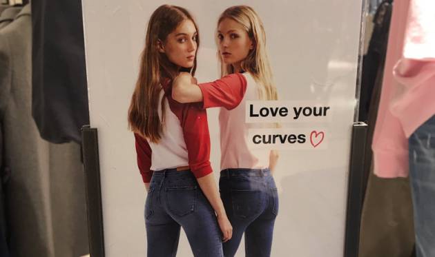 Críticas a Zara por asociar el lema 'ama tus curvas' con modelos delgadas | Verne EL