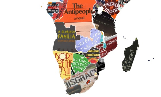 A volta ao mundo em 144 livros: um mapa-múndi feito com capas