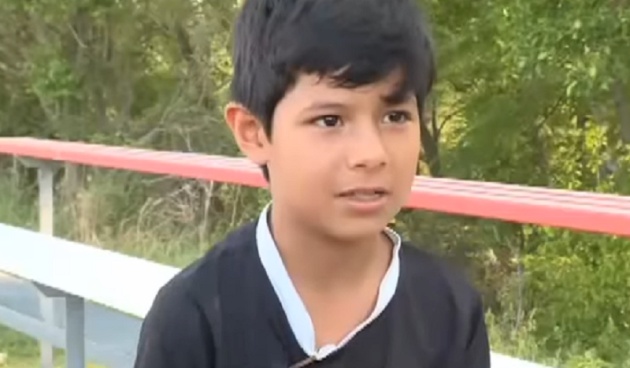 Mili Hernández durante una entrevista con la cadena de televisión ABC