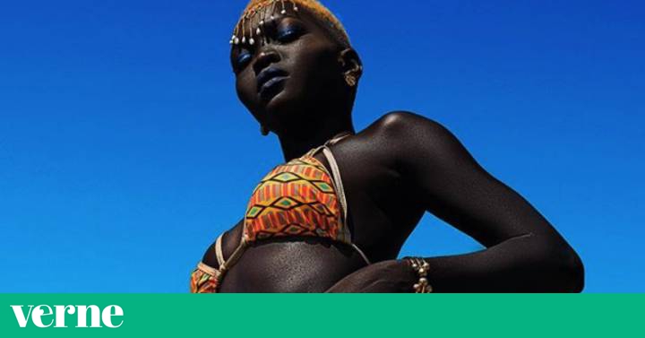 La modelo negra que anima a sentirse orgullosa de la piel muy oscura |  Verne EL PAÍS