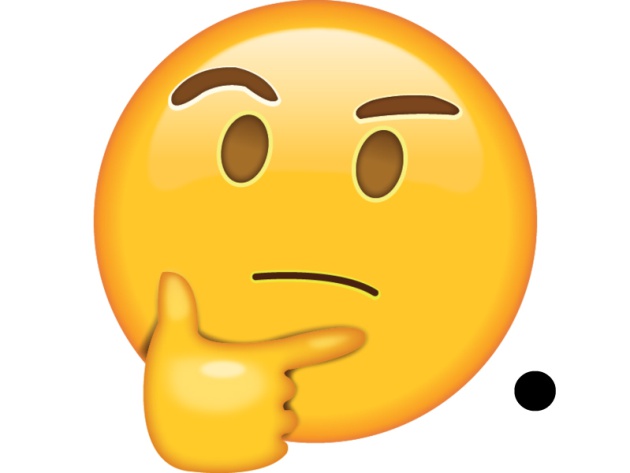Resultado de imagen de emoji duda