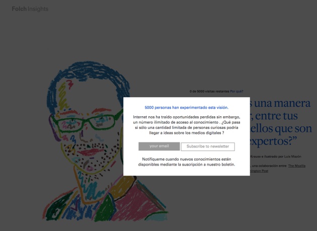 Una entrevista en 'Folch Insights' que nunca más se podrá leer.