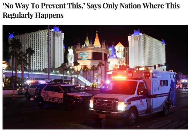 "'No hay forma de prevenir esto', dice el &uacute;nico pa&iacute;s donde esto pasa con regularidad"