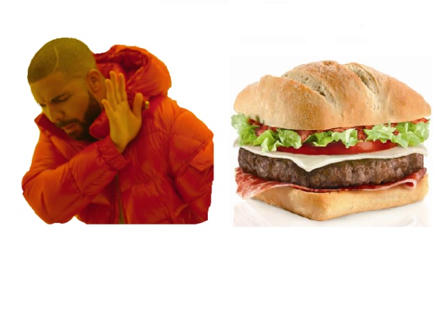 Tras la victoria de Donald Trump, cientos de mexicanos rechazaban productos de origen estadounidense, como los platillos de cadenas de comida rápida como McDonald's. Hamburguesa XXL de Burguer King. Foto: Claudio Álvarez.