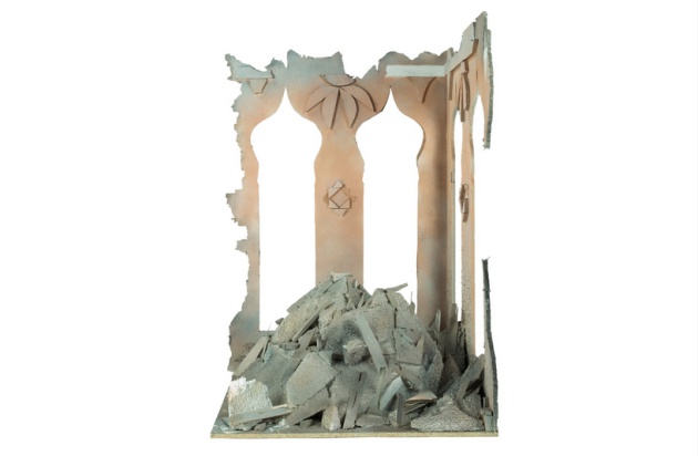 Una de las reconstrucciones en miniatura que forman parte del proyecto 'Casa Mia' © Fred Moeseley