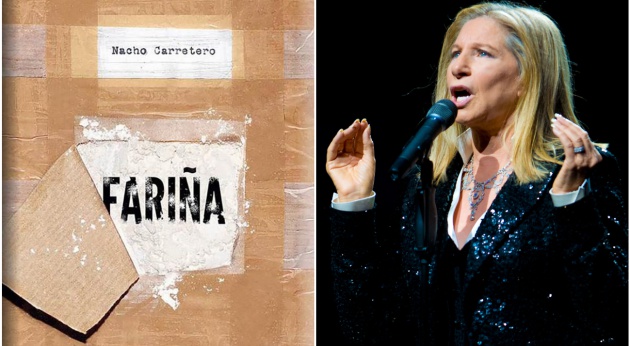A la izquierda, el libro de Nacho Carretero; a la derecha, la cantante Barbra Streisand, que ni sospechaba que podr&iacute;a tener relaci&oacute;n con este ensayo