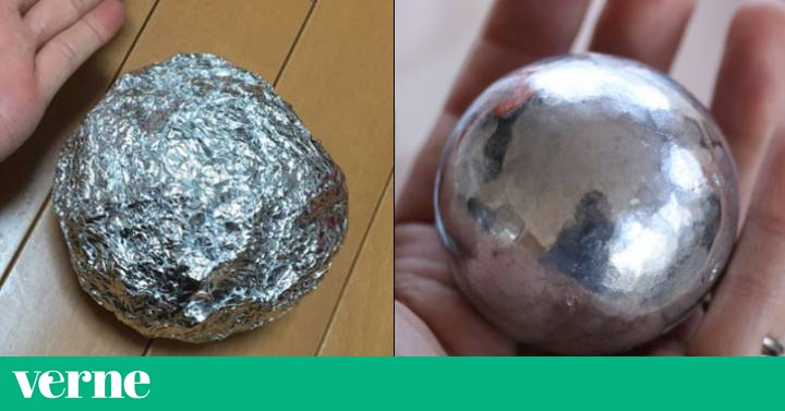 Necesitas unas ocho horas para hacer la bola de papel de 