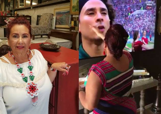 Marta González, la mujer que bendijo a los jugadores de la selección mexicana por televisión