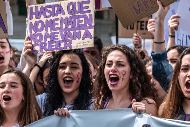 Manifestación en Barcelona tras la sentencia de La Manada
