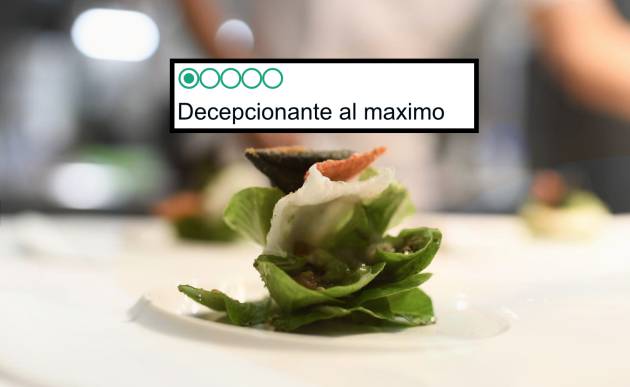 Para algunos expertos es el mejor restaurante del mundo. Para unos pocos usuarios, su menú es "ridículo" y el restaurante "decepcionante".