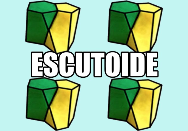 Escutoide es una forma geométrica nueva y también una nueva palabra