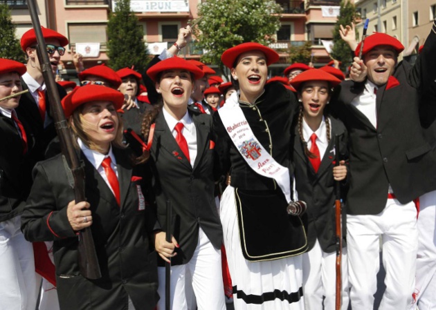 Celebración de 2018 del Alarde de Irún