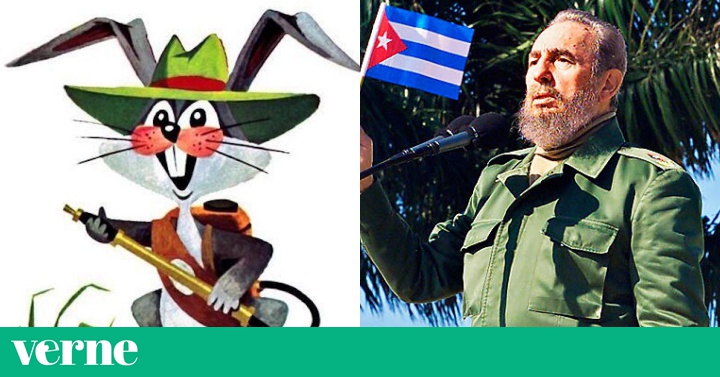 Fidel, el conejo al que han confundido con Castro por un 