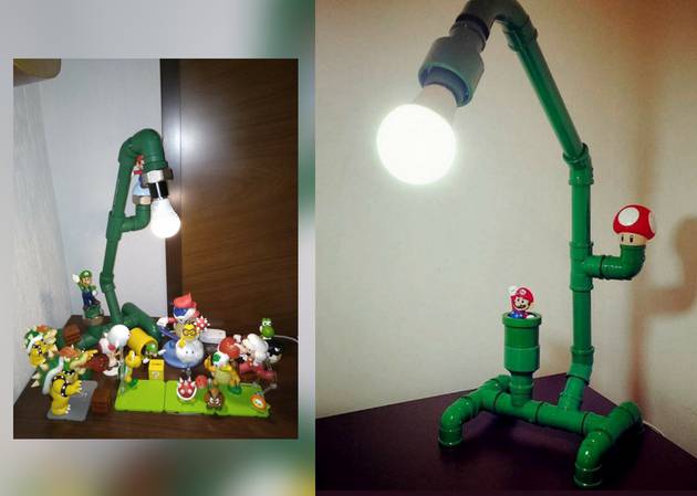 realce población seno Su padre le hizo una lámpara de Mario Bros para que no tuviera miedo en las  noches | Verne México EL PAÍS