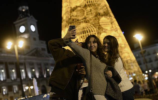El centro de Madrid, en noviembre de 2015