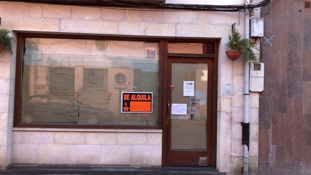 Uno de los negocios que simuló el cierre el 16 de noviembre