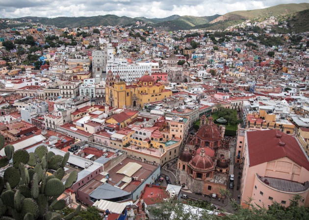 Guanajuato es sede de eventos turísticos tan importantes como el Cervantino. Foto: Cuartoscuro. 