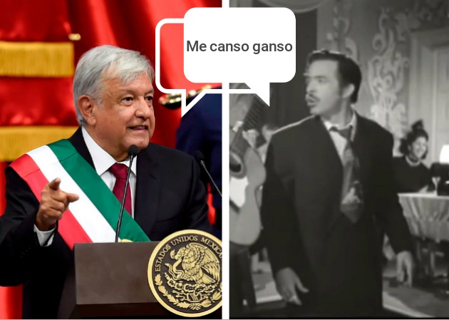Me canso ganso”: López Obrador revive una frase de 'Tin Tán' | Verne México  EL PAÍS