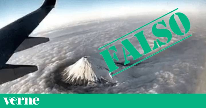 No, el volcán rodeado de nubes no es el Popocatépetl - Verne