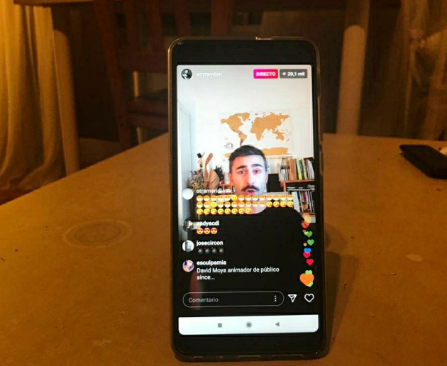 Rayden actuó en el #YoMeQuedoEnCasaFestival el domingo por la tarde