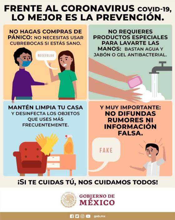 Featured image of post Medidas De Prevencion Del Covid 19 Gobierno De Mexico : Cuidado y bienestar de alumnado, profesorado y familias.