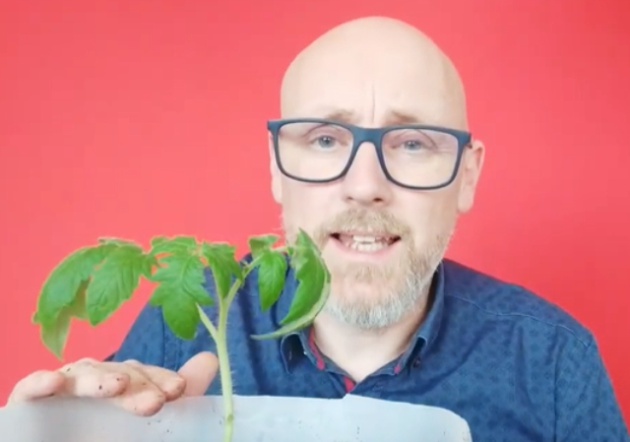 Juanjo Rodríguez en uno de sus vídeos de YouTube.