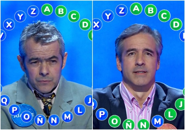 Juan Pedro Gómez y Paco de Benito, los concursantes del primer programa.