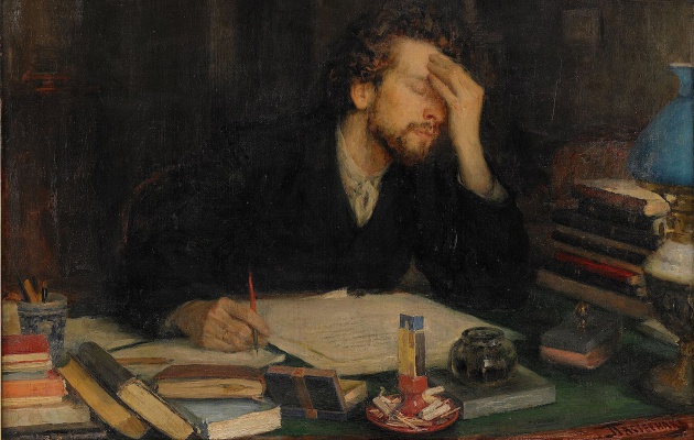 La agonía de la creación, de Leonid Pasternak