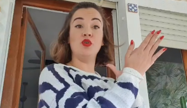 Martita de Graná, en una imagen de su último vídeo