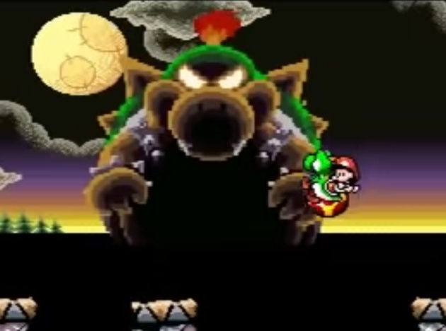 Bowser, rey de los Koopas en Yoshi's Island