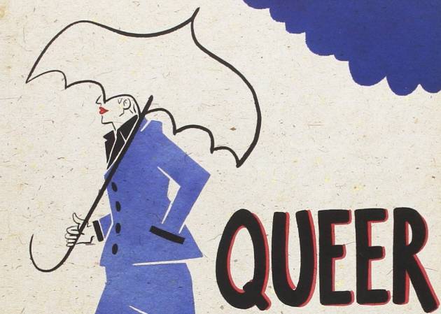Detalle de la portada de Queer. Una historia gráfica, de la editorial Melusina