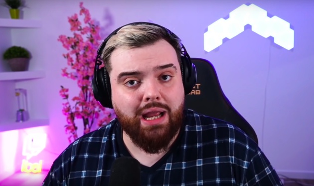 Ibai Llanos, en una captura de pantalla del vídeo en el que anuncia que comenzará a narrar partidos de La Liga